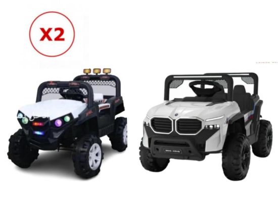 صورة سيارتين جيب اطفال